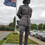 Albert Borella VC, Borella Rd Albury, artist Paul Smits